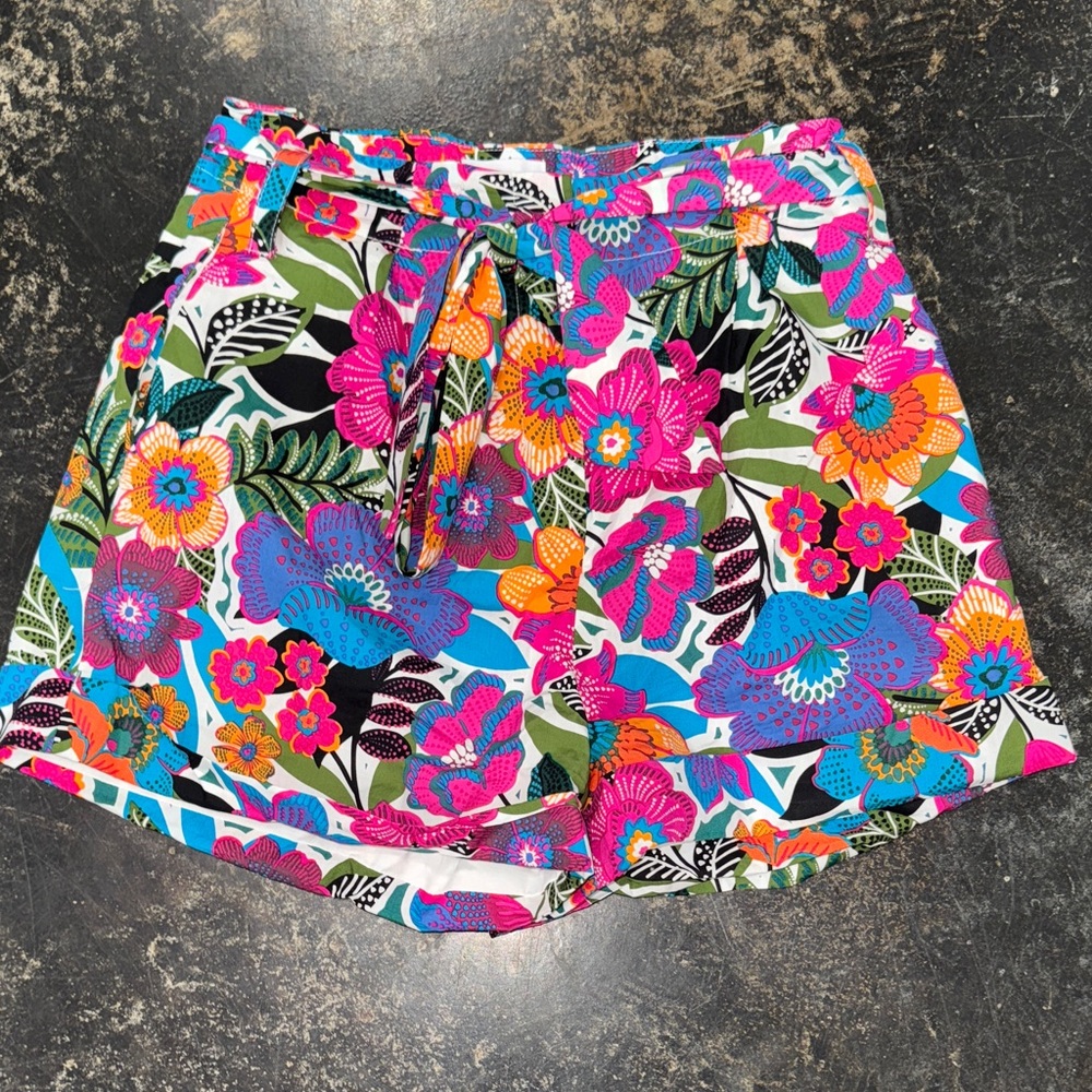 Sugarlips High Waist Floral Women's Shorts